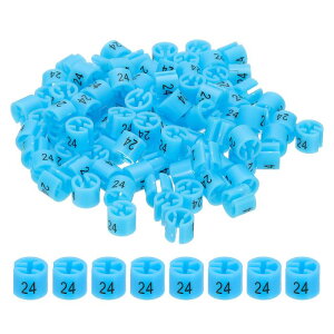 PATIKIL 100 mnK[}[J[ ԍ24^O 3 mmbhɃtBbg ߗރTCY^O nK[Nbv ی^J[R[hx ߗރnK[p u[