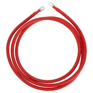 VekAuto 1 Pc �o�b�e���[�C���o�[�^�[�P�[�u�� 2 AWG �Q�[�W 8FT 3/8 ���O 5/16 ���O �o�b�e���[�P�[�u�� �J�[�o�C�N���{�[�gRV�\�[���[�p �e�B�����b�L���� ��
