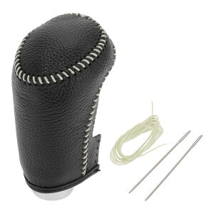 HOPESPANNER GE-AR SH-IFT Knob Cover for ChevroletɑΉ Malibu 2016-2020 Anti-Slip  x[W STi-ck SH-IFTing HA-Ndle Protector Faux Leather 1 Pc