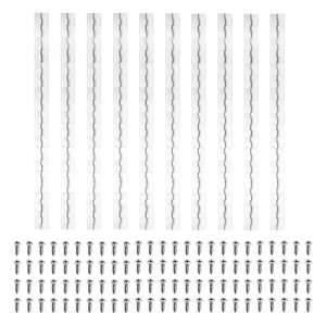 PATIKIL 18x1.2"sAmqW 10Vo[304XeX|AqWisAmQ[ghAؐ[{bNXLrlbg{[gpj Vo[