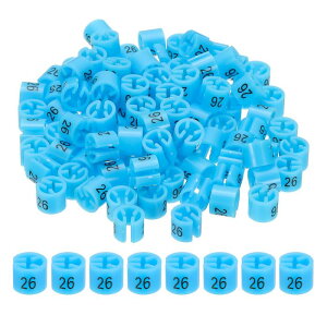 PATIKIL 100 mnK[}[J[ ԍ26 ^O 3 mmbhɃtBbg ߗރTCY^O nK[Nbv ی^J[R[hx ߗރnK[p u[