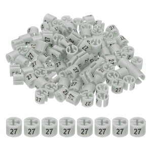 PATIKIL 100 mnK[}[J[ ԍ27 ^O 3 mmbhɃtBbg ߗރTCY^O nK[Nbv ی^J[R[hx ߗރnK[p O[