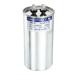 uxcell 120Mfd cBB65�������[�^�[�X�^�[�g�R���f���T�[120uF370/440V�ی^AC�R���f���T�[AC���[�^�[HVAC�N�[���[�R���v���b�T�[���[�^�[�p