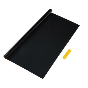 Hihaha �ԗp�E�B���h�E�e�B���g�t�B���� �E�B���h�E�v���C�o�V�[�t�B���� �ԗp�J�[�{�� 2PLY PET 9.84 ft x 19.69 in-ch 1 Pc �u���b�N VLT 11% IRR 66% UVR 96%