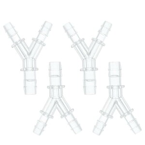 HOPESPANNER �v���X�`�b�N�z�[�X�o�[�u�t�B�b�e�B���O15/64" x 5/16" x 15/64" Y���^�o�[�u�R�l�N�^PP 4��