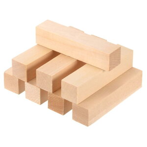 uxcell 8����o�X�E�b�h�����u���b�N 10cm×2cm×2cm �p�ޖ؍� �蒤��EDIY�E�A�[�g�����E�N���t�g�p