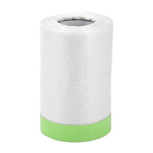 HOPESPANNER �v���e�[�v���ꂽ�}�X�L���O�t�B���� �v���X�`�b�N�J�o�[ PE�t�B���� �V�R�@�ۑf�� 1�� 2500x55cm / 82.02ftx21.65" �z���C�g �O���[��