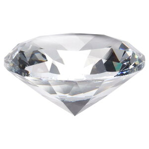 uxcell �N���A�����_�C�������h�y�[�p�[�E�F�C�g 80mm�i3.1"�j�l�H�_�C�������h�P��������΃W�F���Y�y�[�p�[�E�F�C�g�a�����M�t�g�p�[�e�B�[�E�F�f�B���O�z�[�������i�N���A�j