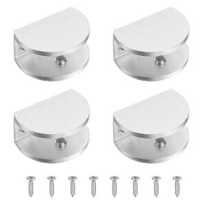 uxcell 4 KXŒNbv 10-12mm ~`KXgݍ킹Œ~[p A~jENbvNv KX/ؐfBXvCLrlbgp lWt Vo[g[