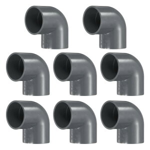 uxcell 8 90xG{[pCvp 1 4/7" 2EFC PVCƋO[hR[i[RlN^[ AOG{[TChAEgbg ǔzǔrǐrhK[fAO[