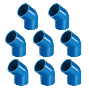 uxcell 45xG{[pCvp 1" 2EFC PVCƋO[hR[i[RlN^[ AOG{[TChAEgbg ǔzǔrǐrhK[fAu[