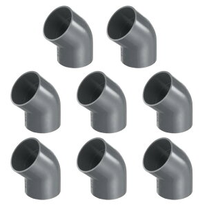 uxcell 45xG{[pCvp2 1/2" 2EFCPVCƋO[hR[i[RlN^[AOG{[TChAEgbgzǔrǐrhK[fAO[