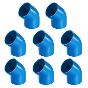 uxcell 45xG{[pCvp2 1/2" 2EFCPVCƋO[hR[i[RlN^[AOG{[TChAEgbgzǔrǐrhK[fAu[