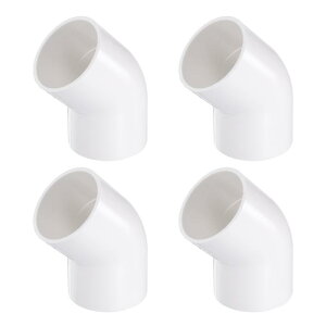 uxcell 4 45xG{[pCvp 2" 2EFC PVCƋO[hR[i[RlN^[ AOG{[TChAEgbg ǔzǔrǐrhK[fAzCg