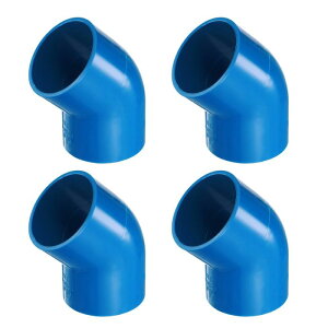 uxcell 4 45xG{[pCvp 2" 2EFC PVCƋO[hR[i[RlN^[ AOG{[TChAEgbg ǔzǔrǐrhK[fAu[