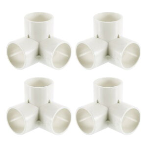 uxcell 1-1/4" PVCtBbeBOA43EFCG{[RlN^[G{[PVCƋtBbeBOR[i[tBbeBOpPVCƋDIYVFtegڑAzCg