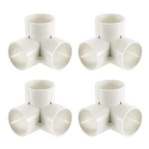 uxcell 1-1/2" PVCtBbeBOA43EFCG{[RlN^[G{[PVCƋtBbeBOR[i[tBbeBOpPVCƋDIYVFtegڑAzCg