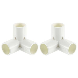 uxcell 1/2" PVCtBbeBOA23EFCG{[RlN^[G{[PVCƋtBbeBOR[i[tBbeBOpPVCƋDIYVFtegڑAzCg