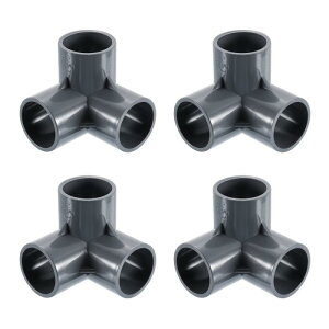 uxcell 1" PVCtBbeBOA43EFCG{[RlN^[G{[PVCƋtBbeBOR[i[tBbeBOpPVCƋDIYVFtegڑAO[