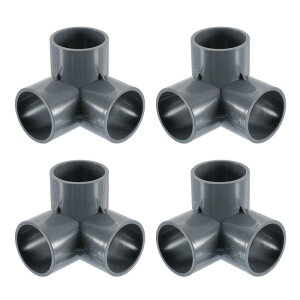 uxcell 1-1/4" PVCtBbeBOA43EFCG{[RlN^[G{[PVCƋtBbeBOR[i[tBbeBOpPVCƋDIYVFtegڑAO[