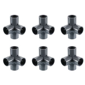 uxcell 3/4" PVCtBbeBOA64EFCG{[RlN^[G{[PVCƋtBbeBOR[i[tBbeBOpPVCƋDIYVFtegڑAO[