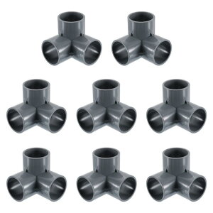 uxcell 1-1/4" PVCtBbeBOA83EFCG{[RlN^[G{[PVCƋtBbeBOR[i[tBbeBOpPVCƋDIYVFtegڑAO[