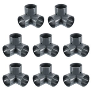 uxcell 1-1/2" PVCtBbeBOA83EFCG{[RlN^[G{[PVCƋtBbeBOR[i[tBbeBOpPVCƋDIYVFtegڑAO[