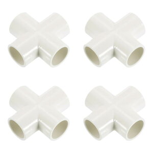 uxcell 1/2" PVCtBbeBOA44EFCG{[RlN^[G{[PVCƋtBbeBOR[i[tBbeBOpPVCƋDIYVFtegڑAzCg