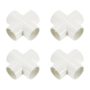 uxcell 1" PVCtBbeBOA44EFCG{[RlN^[G{[PVCƋtBbeBOR[i[tBbeBOpPVCƋDIYVFtegڑAzCg