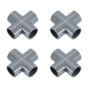 uxcell 1/2" PVCtBbeBOA44EFCG{[RlN^[G{[PVCƋtBbeBOR[i[tBbeBOpPVCƋDIYVFtegڑAO[