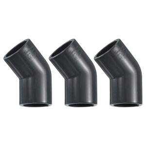 uxcell 3 45xG{[PVCpCvp 3/4" 2EFCƋO[hPVCR[i[RlN^[ AOG{[TChAEgbg ǔzǔrǐrhK[f