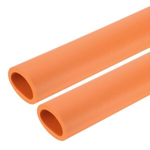 uxcell 2��0.3���[�g��/1�t�B�[�g �p�C�v�f�M�`���[�u36mm ID 1 7/8"(48mm) OD �t�H�[���`���[�r���O �n���h���O ���b�v�T�|�[�g�p �I�����W