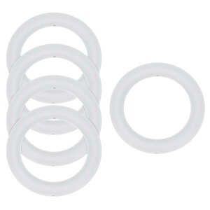 uxcell 5�� �V���R���r�[�Y�����O 65mm �ۂ��V���R���r�[�Y���[�v�o���N�t�H�[�J���r�[�Y 2�� ���t���V���R���y���_���g DIY�L�[�`�F�[�� �l�b�N���X �������[�h ���� �O���[