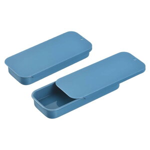 uxcell 10����̃��^���e�B ���{�b�N�X�R���e�i�A3.1x1.3x0.4�C���`�̃X���C�h�g�b�v�e�B���R���e�i�A��̒����`���[�{�b�N�X�A�L�����f�B�A�R�X���e�B�b�N�A�N���t�g�p�̃|�[�^�u���~�j�e