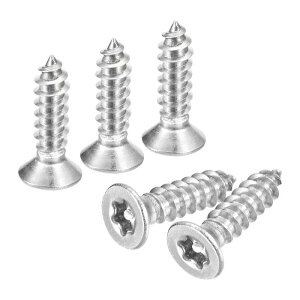 uxcell ȃJE^[VNwbhgNX˂ 100 M3 x 12mm 304XeX|hV[g^˂ rbgT10t ؍ @BYƗp ȍUBhƁiVo[j