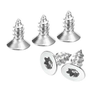 uxcell ȃJE^[VNwbhgNX˂ 50M5 x 12mm 304XeX|hV[g^˂ rbgT25t ؍ @BYƗpȍUBiVo[j