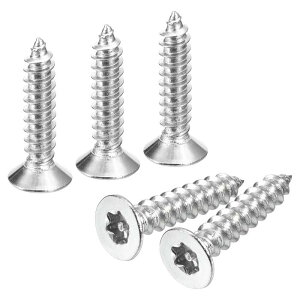 uxcell ȃJE^[VNwbhgNX˂ 50M5 x 25mm 304XeX|hV[g^˂ rbgT25t ؍ @BYƗph~iVo[j