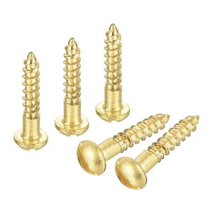 uxcell �؂˂� M2 x 12mm �X���b�g�t���ۓ��^�J�˂� 30��