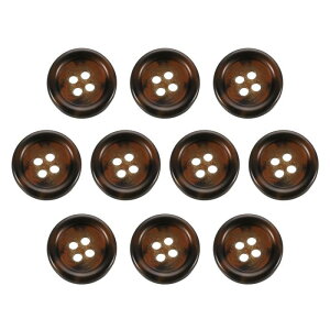 uxcell 10̎{^Aa18mm 11/16C` 4̌̊ۂ͗l̃tbgobN{^AR[gAX[cAߗށAK[gDIYNtgpA5#R[q[u E