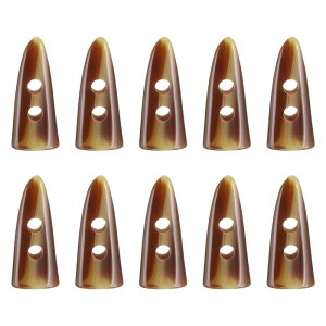 uxcell 10̎gO{^A40mm/1.6" 2̌鎕`Dtؐ{^Z[^[R[g{^DIYR[gZ[^[ߗރANZT[R[q[