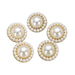 uxcell 20mm 4/5" �p�[���S�[ ���h���^�����{�^�� 5�Z�b�g �����p�R�[�g�{�^�� �v���X�`�b�N�V�����N�t�� �����pDIY�{�^�� �D���ߗރZ�[�^�[�����N���t�g�A#10��