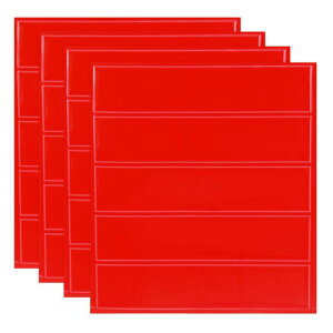 uxcell ˃XebJ[ hSiCgxXebJ[ 4.5" x 1" FStN^[e[vXgbv obNpbN ] wbgp ( 4)