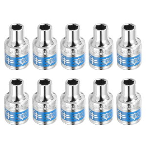 uxcell 10 1/2"hCu 6p\Pbg 8mm CR-V gbN V[\Pbg d`\Pbg @BԏCp Vo[g[u[