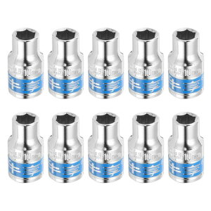 uxcell 10 1/2"hCu 6p\Pbg 10mm CR-V gbN V[\Pbg d`\Pbg @BԏCp Vo[g[u[