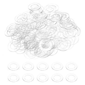 uxcell 120M12 PVCtbgbV[12mm ID 20mm OD 0.5mms@bV[ObgvX`bNV[gKXPbgt@Xi[V[OXy[T[KXPbgOEH[^[z[XbV