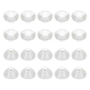 PATIKIL 45x20mmnCp[LEDY 20 LEDt N^[R[^[ANwPMMAr[Y\ʃY1W LEDCgvdX|bgCgplp LEDY NA