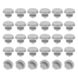 PATIKIL 4.5mm Diameter Silicone Round SnapA30A^CvbNƋpz[vO{^tbgwbhیJo[A4-4.5mmz[ɓKAV[oNwbhV_[pAO[