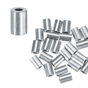 M METERXITY 50�p�b�N �A���~�������[�v�X���[�u 1.2mm 3/64 �ی^�o�P�b�g���C���[���[�v�X���[�u �P�[�u���t�F���[�� ���C���[���[�v/�P�[�u���p �������[�v�X���[�u
