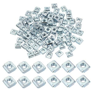 PATIKIL M4 �X���C�f�B���OT�i�b�g�A100�� �ƃw�b�h�t�@�X�i�[�i�b�g �X���b�hT�X���C�h �h���b�v�C���i�b�g ���[���s�A���X�^���_�[�h2020�V���[�Y 6mm T�X���b�g�A���~�j�E�����o�v���t�@�C��