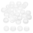 PATIKIL ボトルアダプター0.77"/18mm、25個のオーラルディスペンサー液体オイルプラスチックガラスボトルストッパーよ…